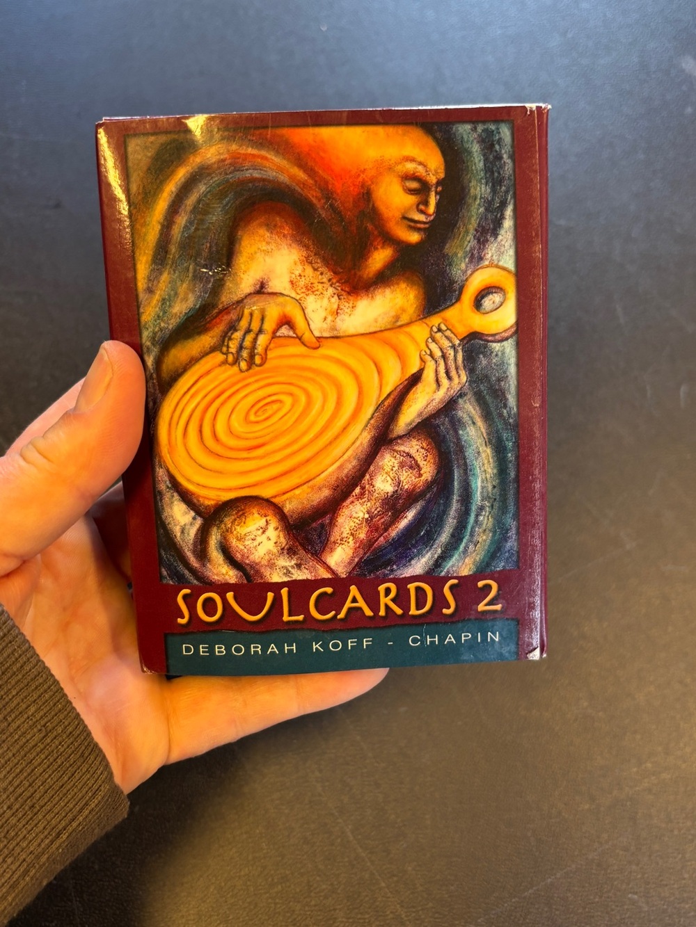 Soulcards 2 Deck - Deep Red Box with Golden Artwork